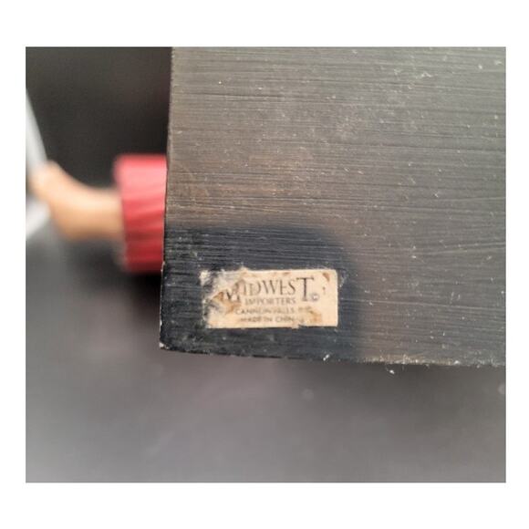 Weathervane Weather Wise Angel Sculpture Folk Art Hand-Painted Signed Leo Smith - Picture 9 of 12